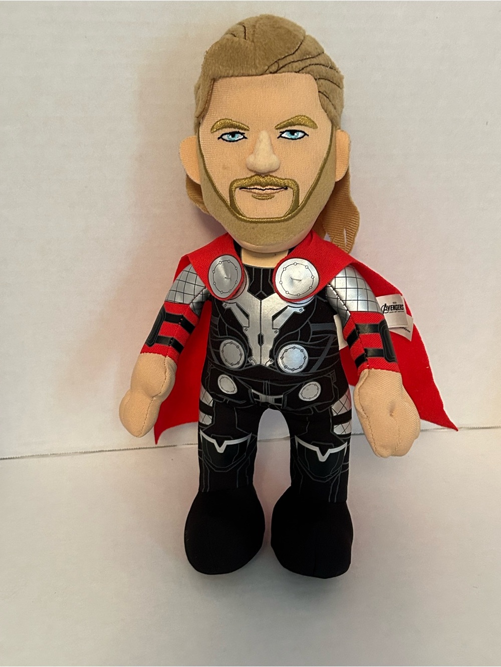 Marvel Thor Plush Doll in Black, Red, Tan and Blonde